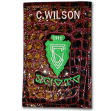 Exotic Skin Embossed Yardage Book Cover - Fairway Leathers